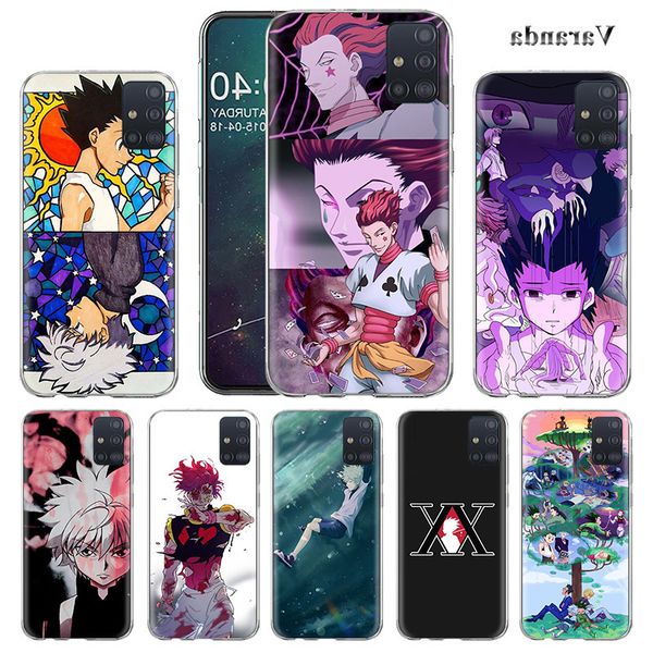 

hunter x hunters tpu case for samsung galaxy a51 a71 5g m51 m30s a41 a31 a21s a11 m31 m21 m40 shell phone coque cas