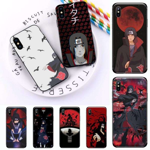 

naruto - mobile case uchiha itachi for def 11, 12 pro, xs, max, 8, 7, 6, 6s plus, x, 5s, se, 2020, xr4fre