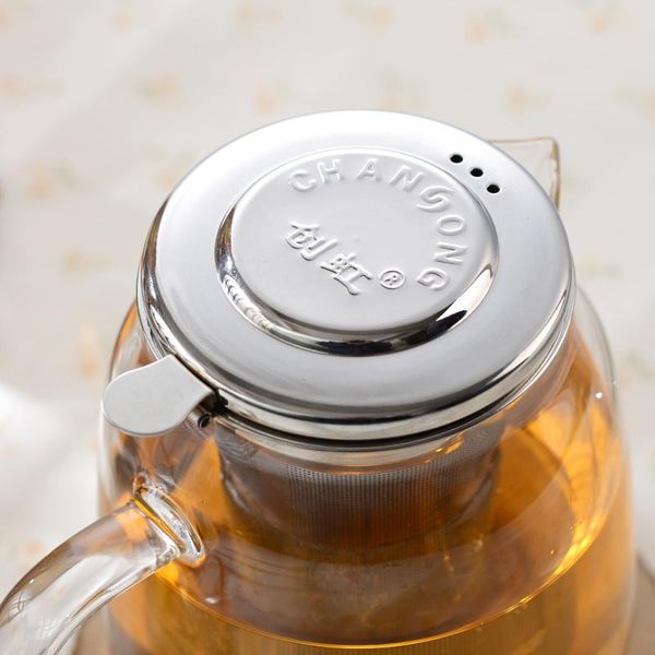 

new elegant cup tea cup flower tea pot heat resistant glass tea set brewing device glass flower teapot wmttup