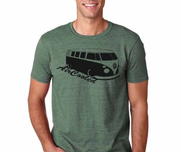 

sport summer 2019 short sleeve plus size short sleeved slim fit & tees air cooled bus vintage graphic art van new t shirt