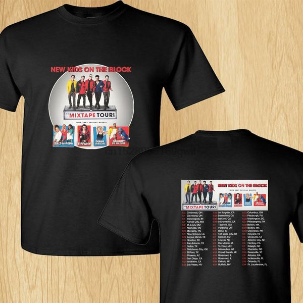 

new kids on the block nkotb mixtape tour dates 2020 black t-shirt s-5xl sport hooded sweatshirt hoodie