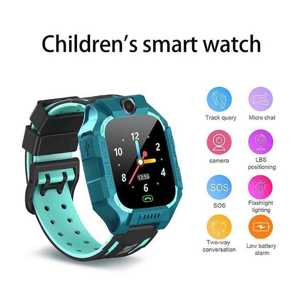 

new multifunctional camera touch screen children's smart gps dual positioning phone watchbgt