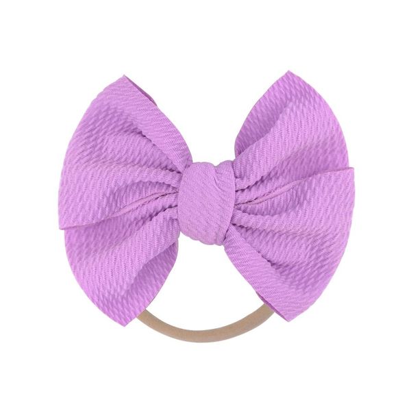

1piece nylon headbands soft elastic hair bows fashion headband for children girls party decoration kids hair accessories 313 q jllqni