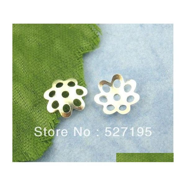 

1000pcs silver plated end beads caps 8mm ywnmn