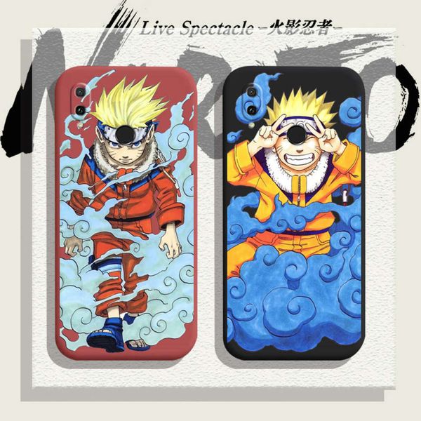 

naruto mobile phone huawei nova3 mobile phone shell liquid silicone nova3e lens anti falling set nowa3i cartoon song creator creative
