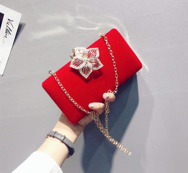 

velet стразы мешок вечер венчание портмоне кольца перста бриллианты цепь плечо сумка кристалл мешок вечер