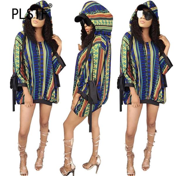 

fashion women sweatshirt dress hoodies print casual full sleeve mini dress female vestidos, Black;gray