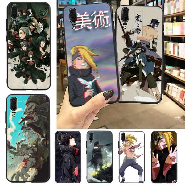 

huawei p 9 8 10 40 mate 30 honor 8 8a 20 20s 9x nova 6se 5t y9s psmart lite pro naruto akatsuki deilara case4fre
