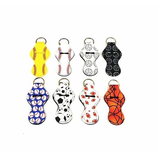 

63 style neoprene chapstick holder keychain girl chapstick lipstick keychain for sale gift favors valenti jllkvb sinabag