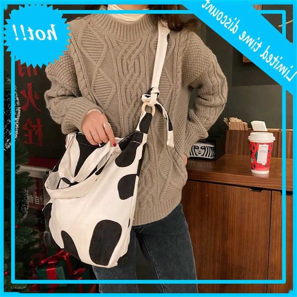 

912304 spring new 2020 literature and art rose slant span simple large capacity single shoulder bag