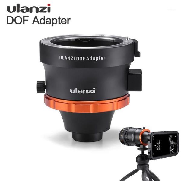 

lighting & studio accessories ulanzi dof e mount dslr camera full frame lens adapter cage for 11 pro max smartphone slr/dslr cinema lens1