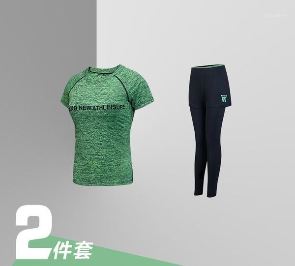 

2 piece workout set women sports suit female for gym+shortst yoga1, White;red