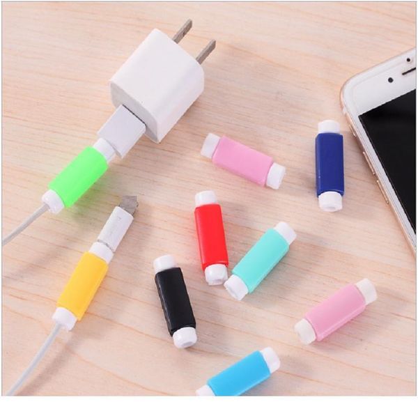 

cable protector saver usb charging data line protective sleeves cable winder for iphone 5s 6s ipad mini qyldfi