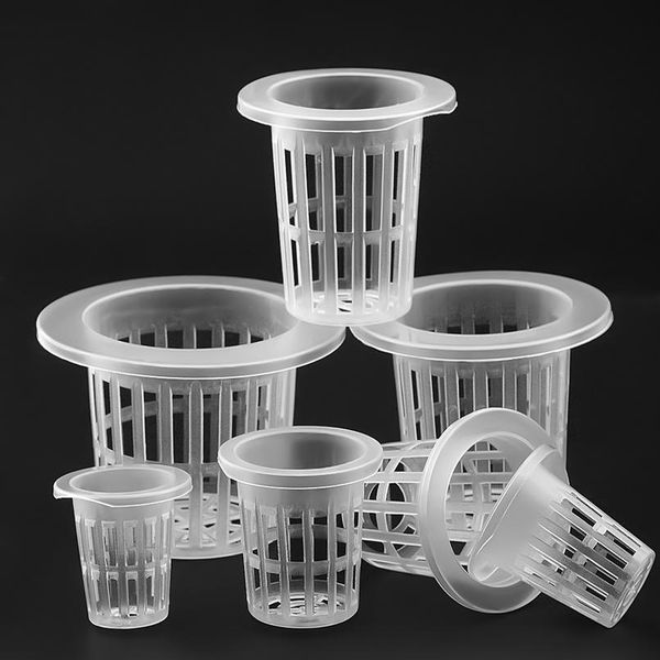 

50 шт. гидропоночная колонизация сетки горшок сетчатая чашка корзина гидропонный аэрополирующий plng выращивает клон питомник завод bbyzzz