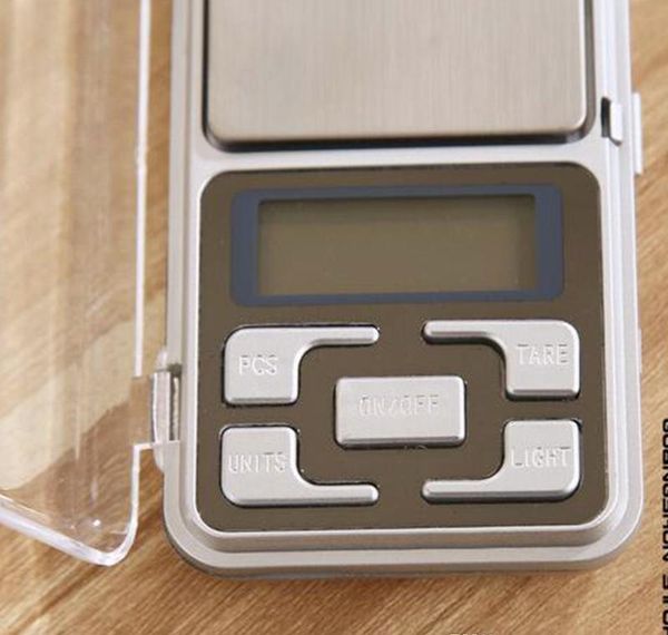 

mini electronic digital scale jewelry weigh scale balance pocket gram lcd display scale with retail box 500g bbycbr xmh_home