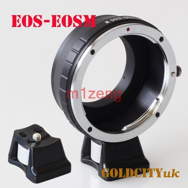 

lens adapters & mounts adapter ring with tripod stand for ef efs eos to eosm eosm/m2/m3/m5/m6/m50 ef-m mirrorless camera1