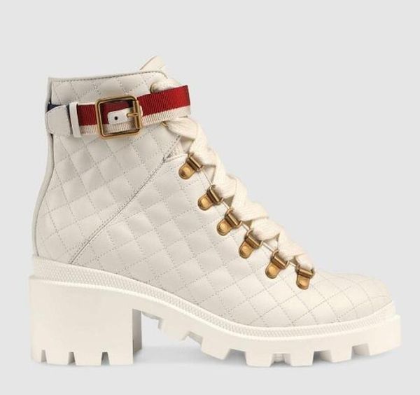 

women embroidered leather lace ankle boots with sylvie web designer shoes leather with diamonds decorative luxury boots with box, Black