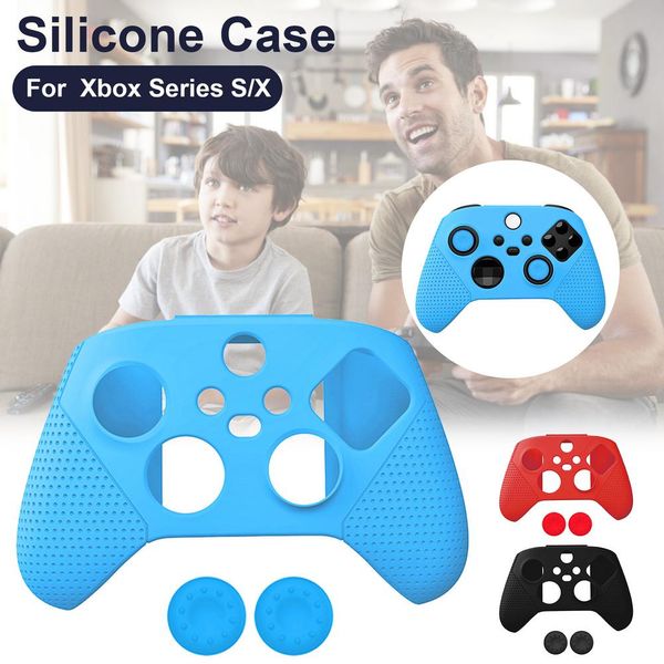 

2020 new silicone protective case anti-slip handle cover shell controller skin for xbox series x s game accessories