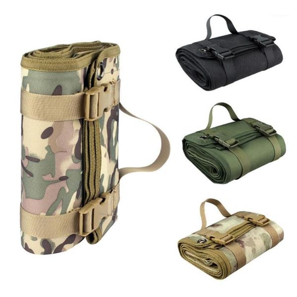 

outdoor pads nylon tactical roll-up shooting 600d mat non-padded accessories hunting gun rifle cleaning mat1