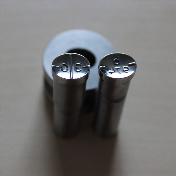 

hard bearing steel lab supply b 974 30 customized small tdp tablet die press candy punch mold moulds set customization cut cast for dp0 tdp1