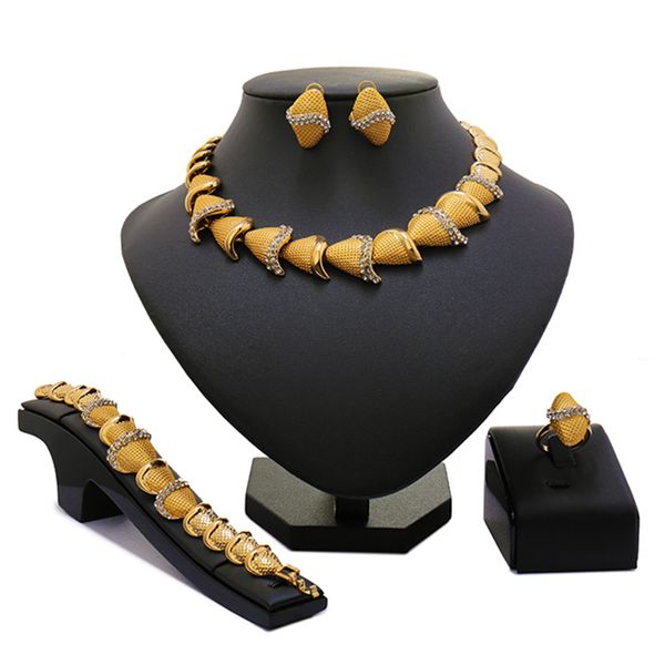 

longqu dubai gold color jewelry set nigeria women wedding accessories jewelry set fashion african beads wholesale, Silver