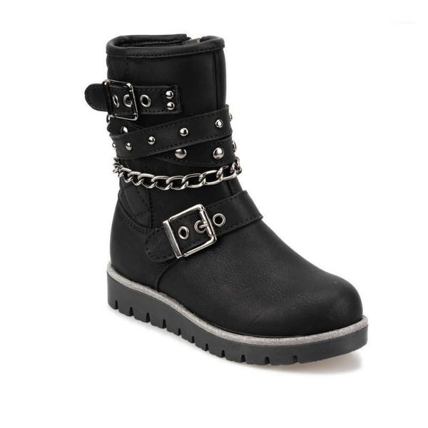 

boots flo 92.511829.p black female child polaris1, Black;grey