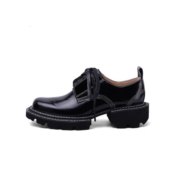 

2021 new size 34-42 spring fall genuine pumps fashion rentals to classic woman shoes 1qar, Black