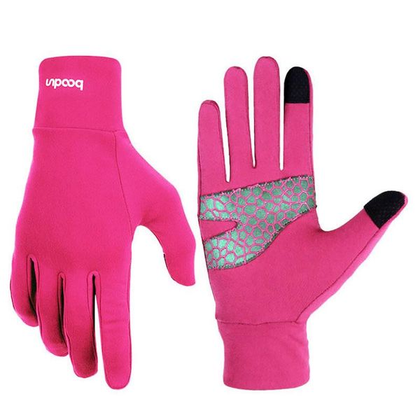 

boodun winter men women touchscreen windproof cycling gloves ski gloves driving skiing snowboard bike outdoor sports mittens wmtjwl, Black