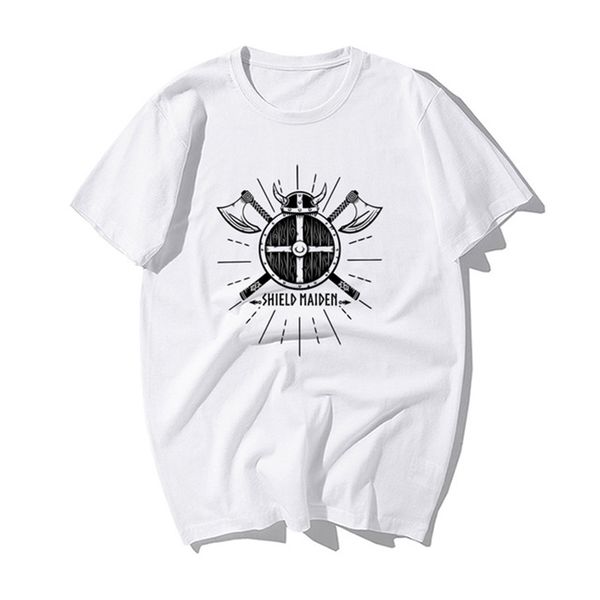 

fashion vikings cool viking shield maiden mens summer casual short sleeve thisrts harajuku streetwear hooded sweatshirt hoodie men t shirt