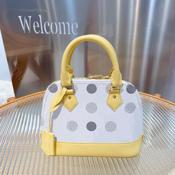 

shell bags fashion zipper shoulder handbags women lady handle dot letter stars super luxury designer purse perfect young people totes new wa