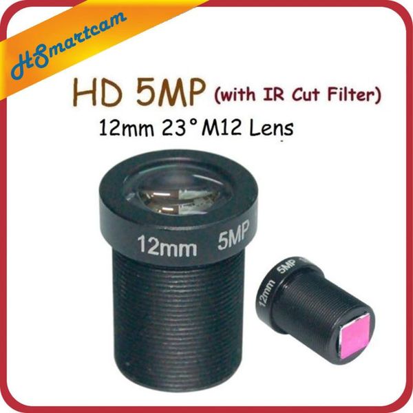

1/2.5" hd 5mp monofocal 12.0mm lens m12 board lens + 650nm 850nm 940nm ir cut filter fpv