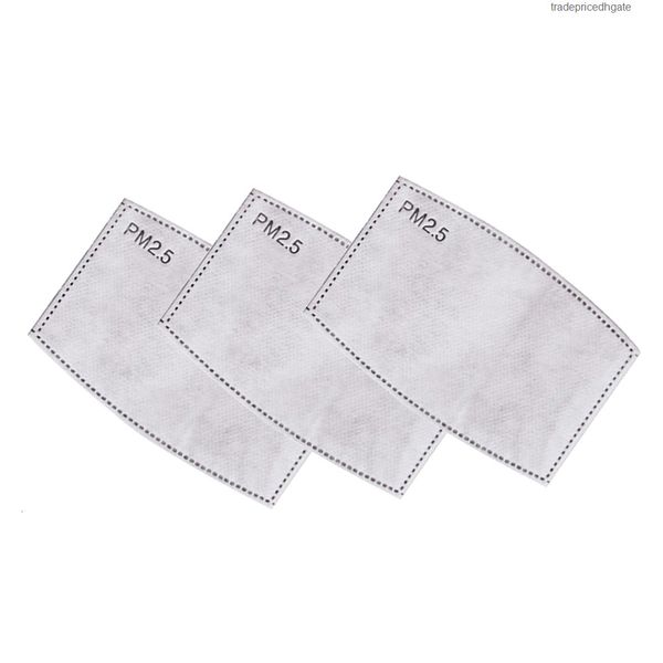

disposable face pm2.5 layer mask protective masks 5 inner gasket replacement filter pad respirator dhl