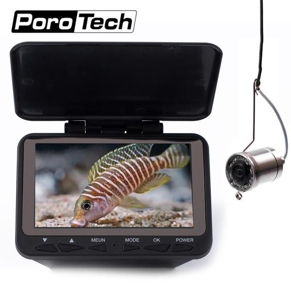 

support dvr function video recording high resolution 1000tvl fishing camera with a bracket 8pcs ir led fish finder 4.3inch wf06r