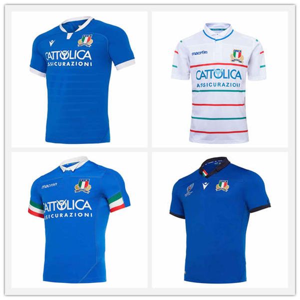 

new 2018 2019 2020 2021 italy rugby jerseys t shirts home rugby league jersey 19 20 21 shirts s-3xl, Black;gray