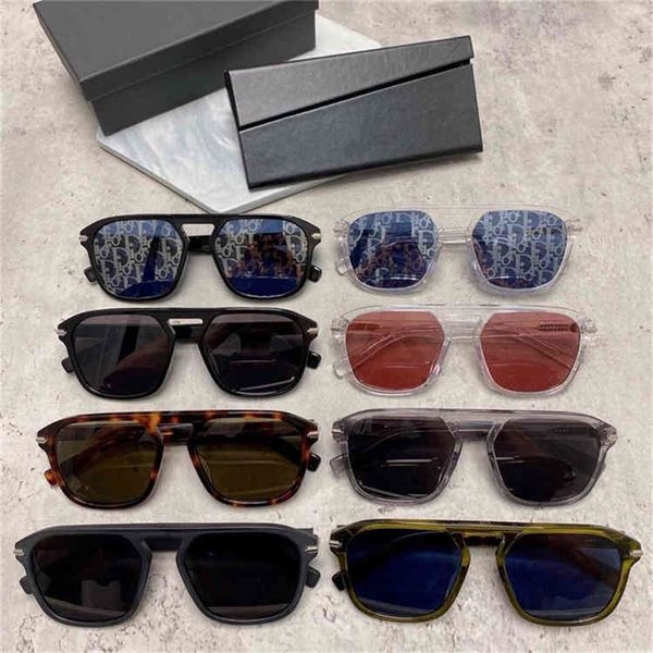 

80% off wholesale new family same men's and women's small sunglasses trend blacksuit s4i, White;black