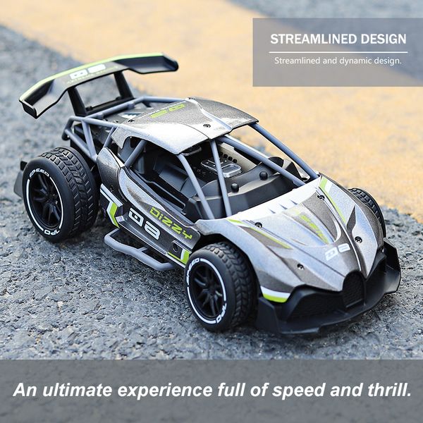 

slong diecast alloy 2.4g rc racing car toy, high speed 15 km/h, 1:16 f1 power wheels, cool drift, multiplayer sport, kid christmas gift, 2-1