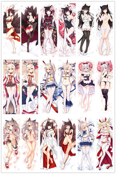 

anime dakimakura body azur lane 150x50cm 100x35cm pillow case cover manga 1