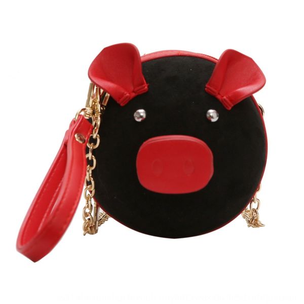 

популярные чистый красный поросенок 2020 мода почтальон пакет почтальон packagenew посланника моды сумка корейский цепи портативный плечо ба