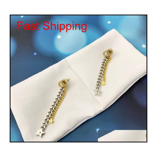 

d family seiko 1:1 sweet temperament double color gold and silver chain bracelet letter qylveq new_dhbest