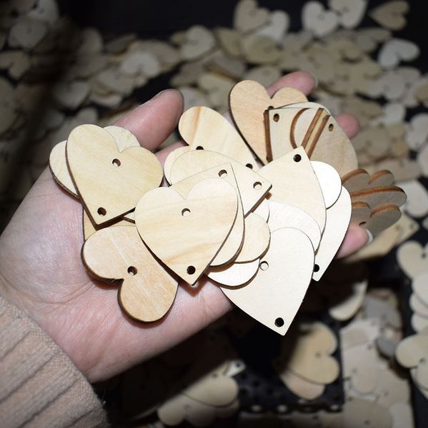 

wood craft blank heart wood slices love heart round shape number letter wedding table scatter diy rustic party decoration