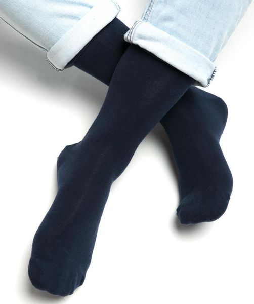 

tubeless organic cotton male socket socks navy blue color1, Black