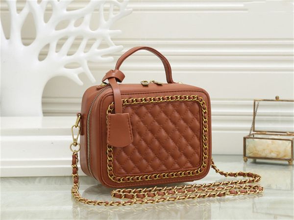 

genuine leather handbags 2021 new european and american style chain bag layer cowhide single shoulder messenger bag fashion designe