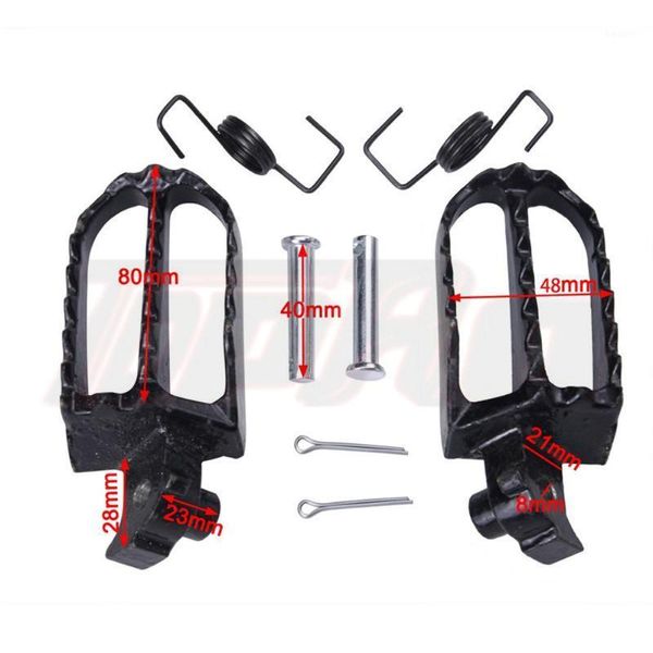 

pedals motorcycle folding foot pegs footrest footpegs rest for pw50 pw80 tw200 crf50 crf70r140 dirt pit bike1