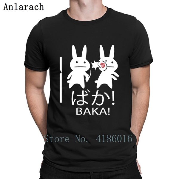 

baka funny anime men t shirt spring autumn natural round neck cool crazy cotton fashion design shirt sport hooded sweatshirt hoodie