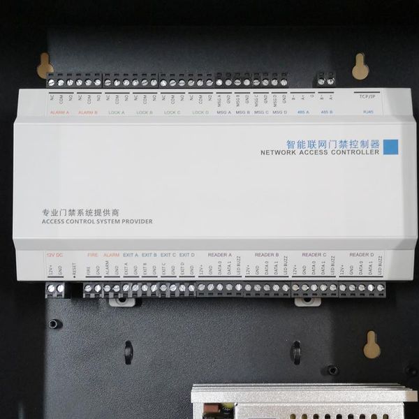 

fingerprint access control network panel board with software communication protocol tcp/ip wiegand reader for 1/2/4 door use