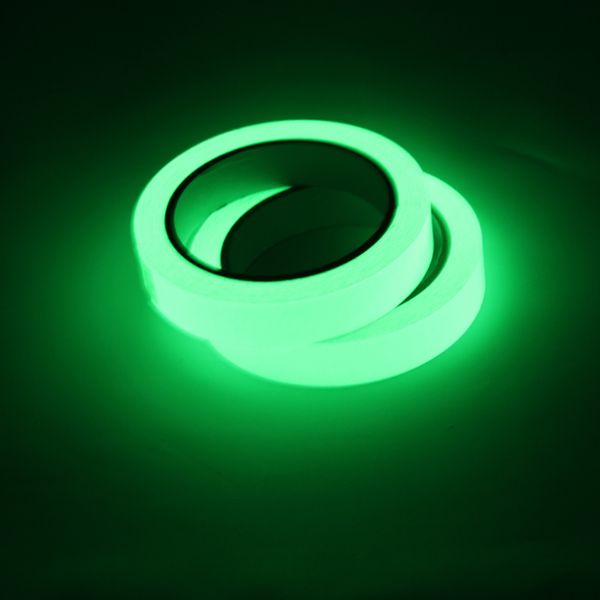 

luminous tapes fluorescent tape green glow in dark self adhesive warning stickers safety tapes removable waterproof stickers bar decoration