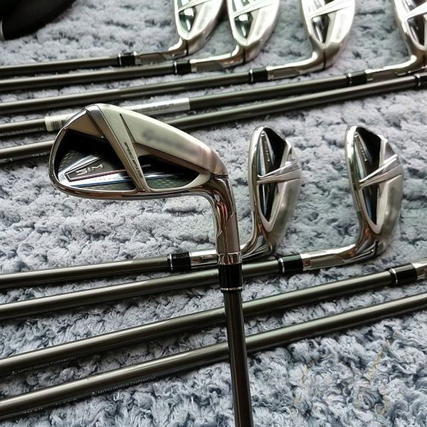 

sim max golf clubs 3-9p.a.s r / s flex golf iron set with helmets ing