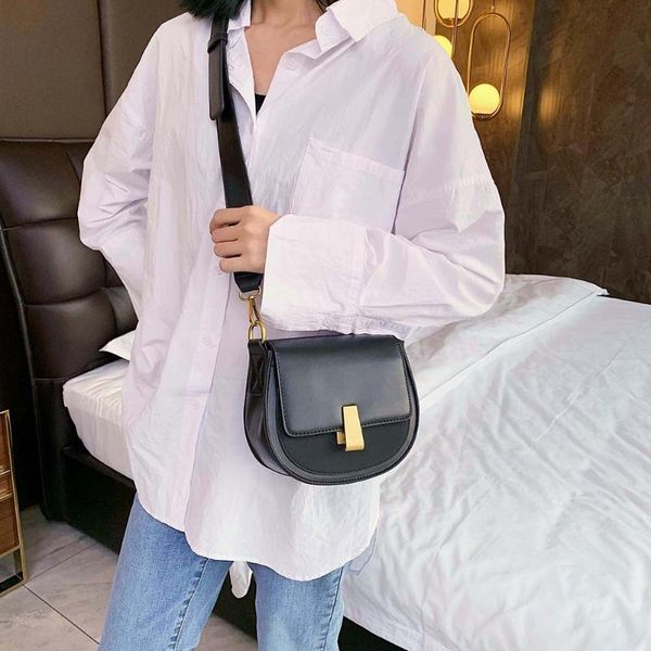 

fashion women shoulder crossbody bag retro solid color pu leather messenger satchel bags ladies small shopping handbag