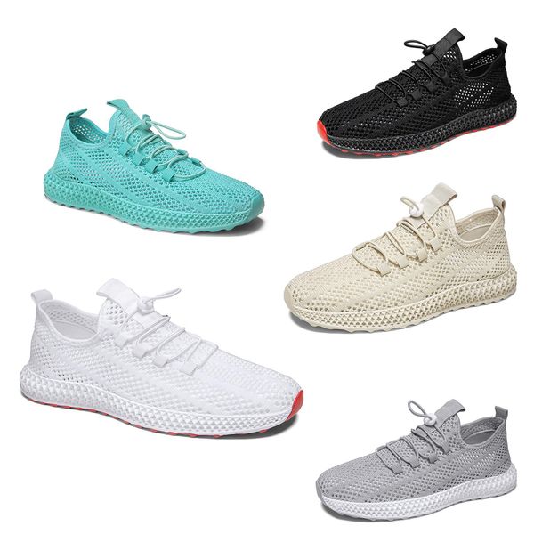 

summer running sneakers mens shoes womens spring sport white black grey breathable outdoor wear mes150