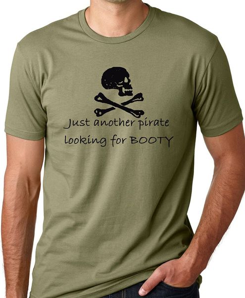 

new summer cool tee shirt just another pirate looking for booty funny t-shirt t-shirt sport hooded sweatshirt hoodie